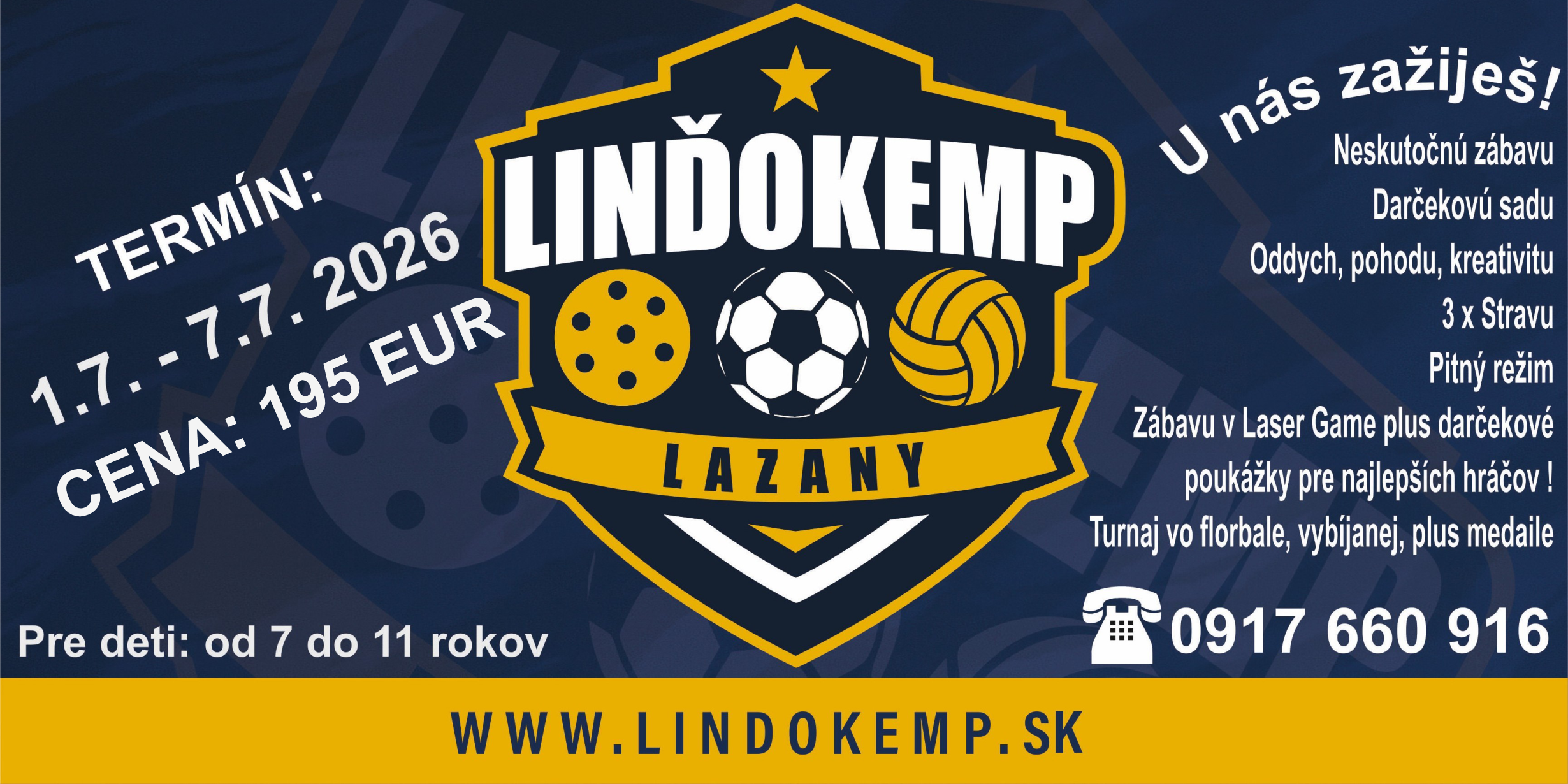 Linďo Kemp banner